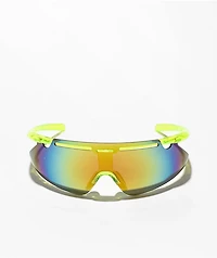 Speedy Frameless Translucent Yellow Sunglasses