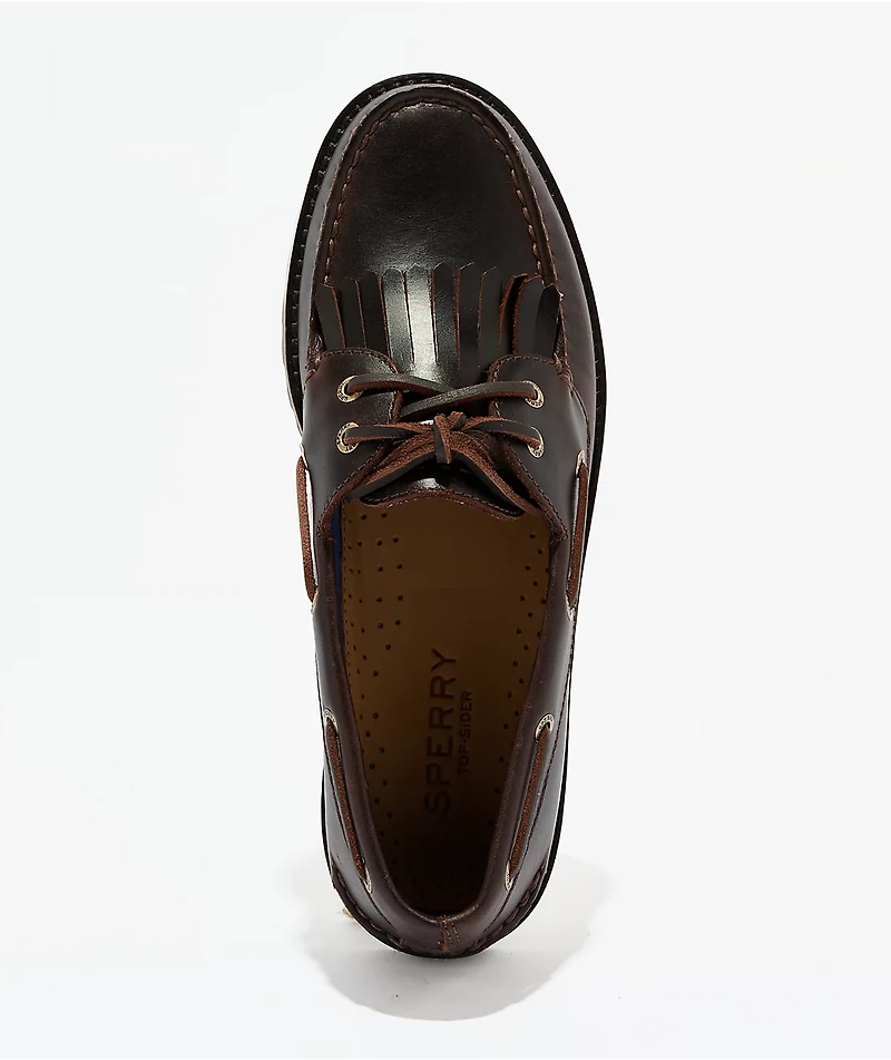 Sperry Kiltie Lug Amaretto Boat Shoes