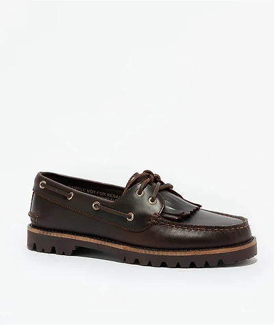 Sperry Kiltie Lug Amaretto Boat Shoes
