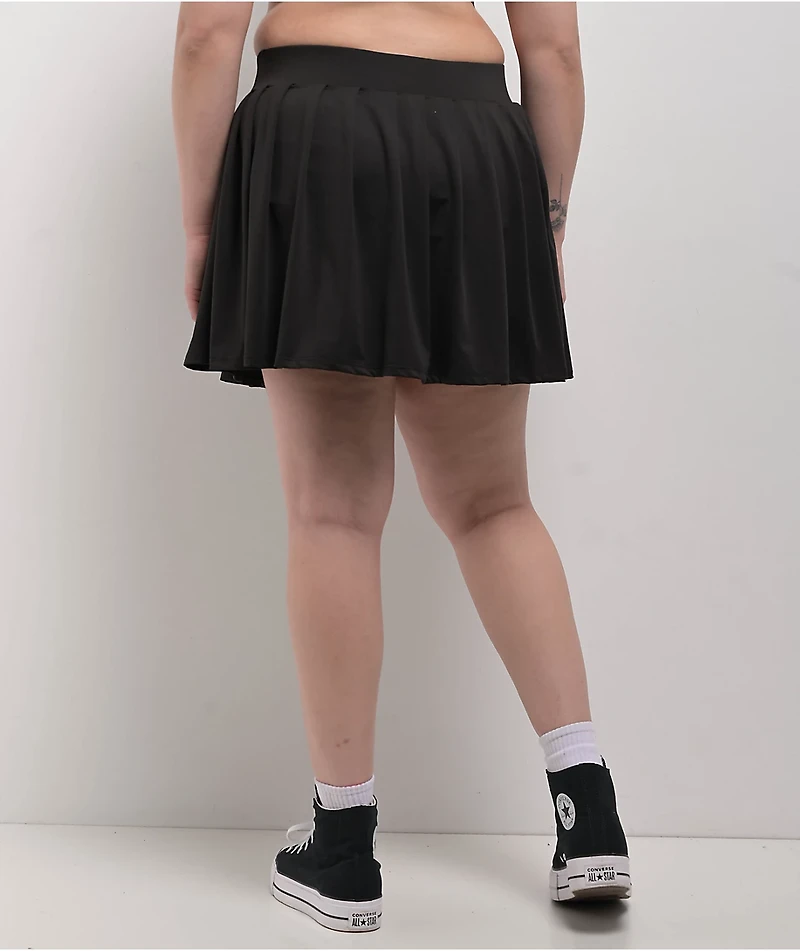 Spicychix Black Tennis Skirt