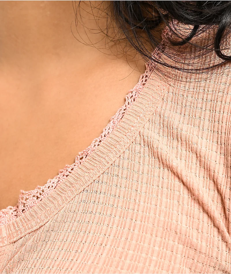Spicychix Pink Button Up Long Sleeve Top
