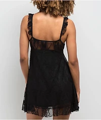 Spicychix Posie Black Lace Dress