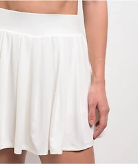 Spicychix White Tennis Skirt
