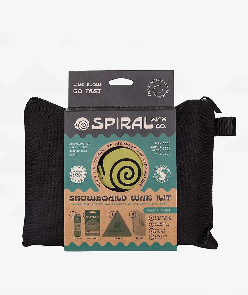 Spiral Fundamental Snowboard Wax Kit