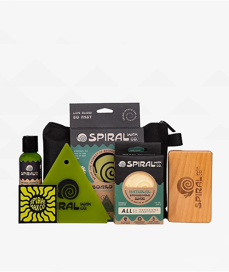 Spiral Fundamental Snowboard Wax Kit