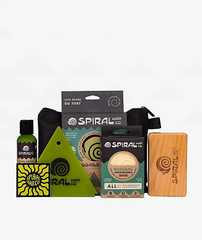 Spiral Fundamental Snowboard Wax Kit