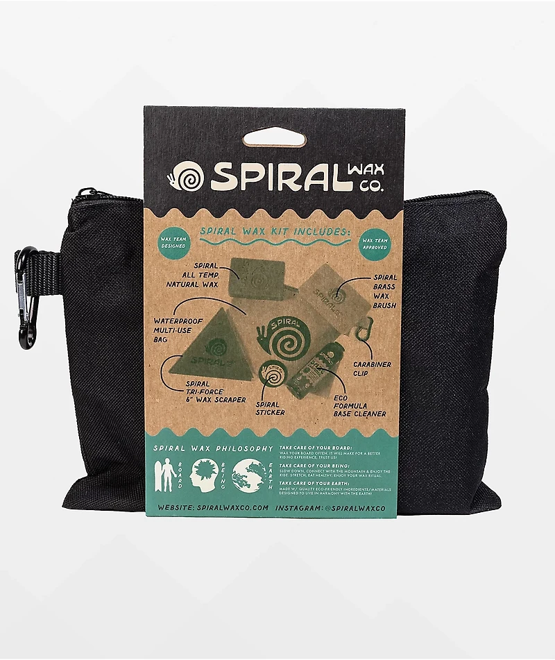Spiral Fundamental Snowboard Wax Kit