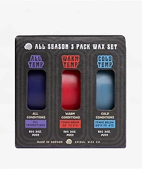 Spiral Wizard 3 Pack Snowboard Wax