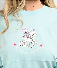 Spirit Jersey Cry Baby Light Blue Long Sleeve T-Shirt