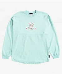 Spirit Jersey Cry Baby Light Blue Long Sleeve T-Shirt