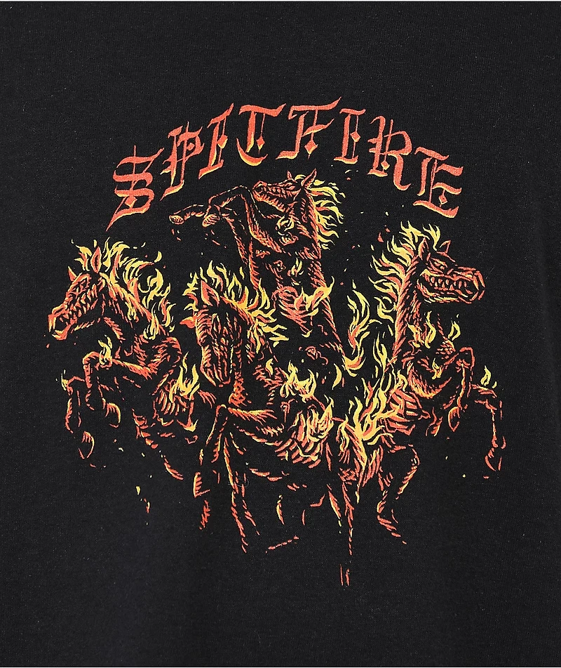 Spitfire Apocalypse Black T-Shirt