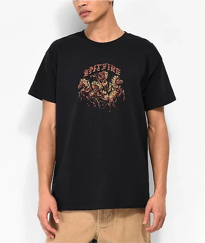 Spitfire Apocalypse Black T-Shirt