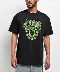Spitfire Basic Pentagram Drip Black T-Shirt