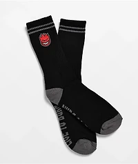 Spitfire Big Head Black Crew Socks