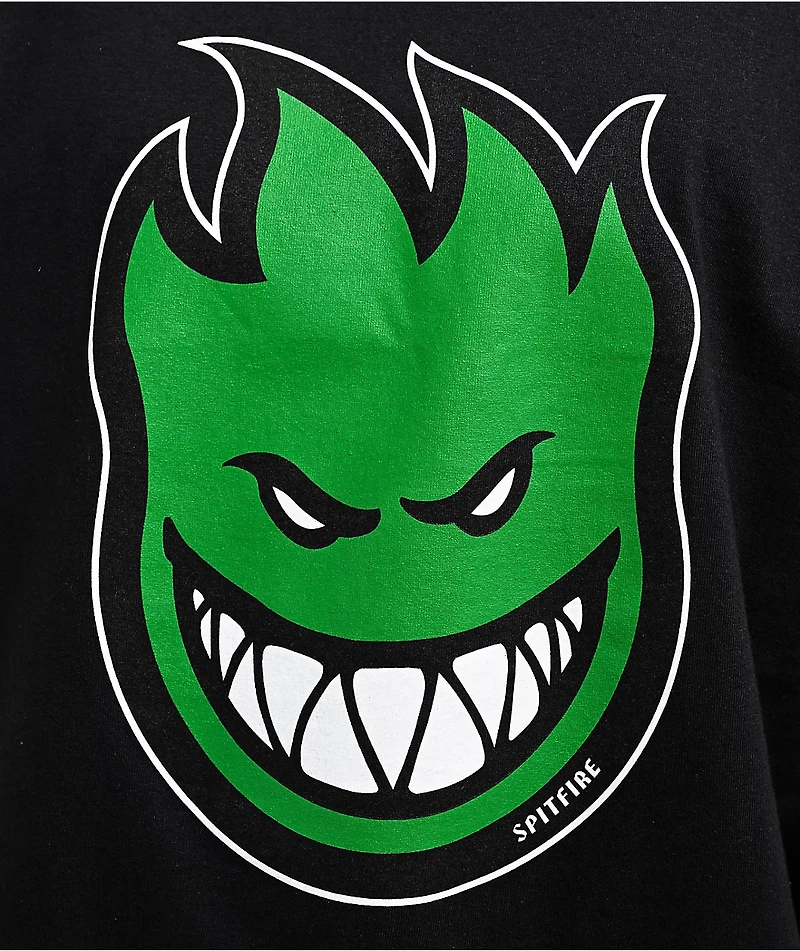 Spitfire Big Head Fill Black T-Shirt