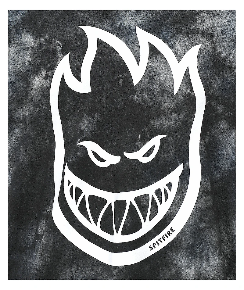 Spitfire Bighead Black Washed T-Shirt