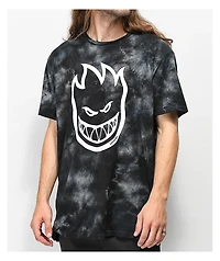 Spitfire Bighead Black Washed T-Shirt
