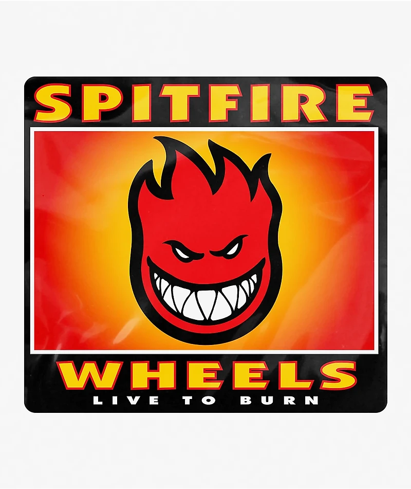 Spitfire Bighead Box Sticker