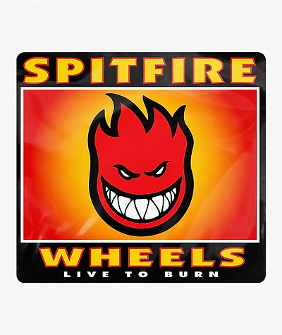 Spitfire Bighead Box Sticker