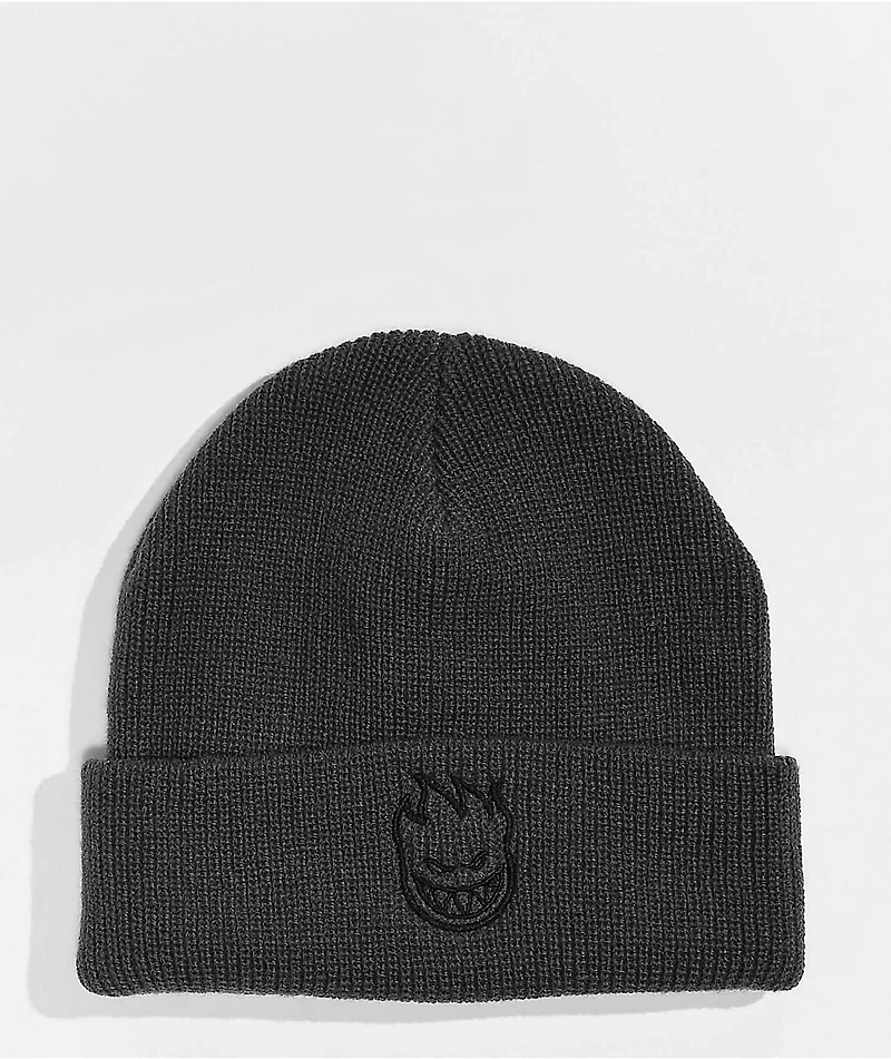 Spitfire Bighead Charcoal & Black Beanie