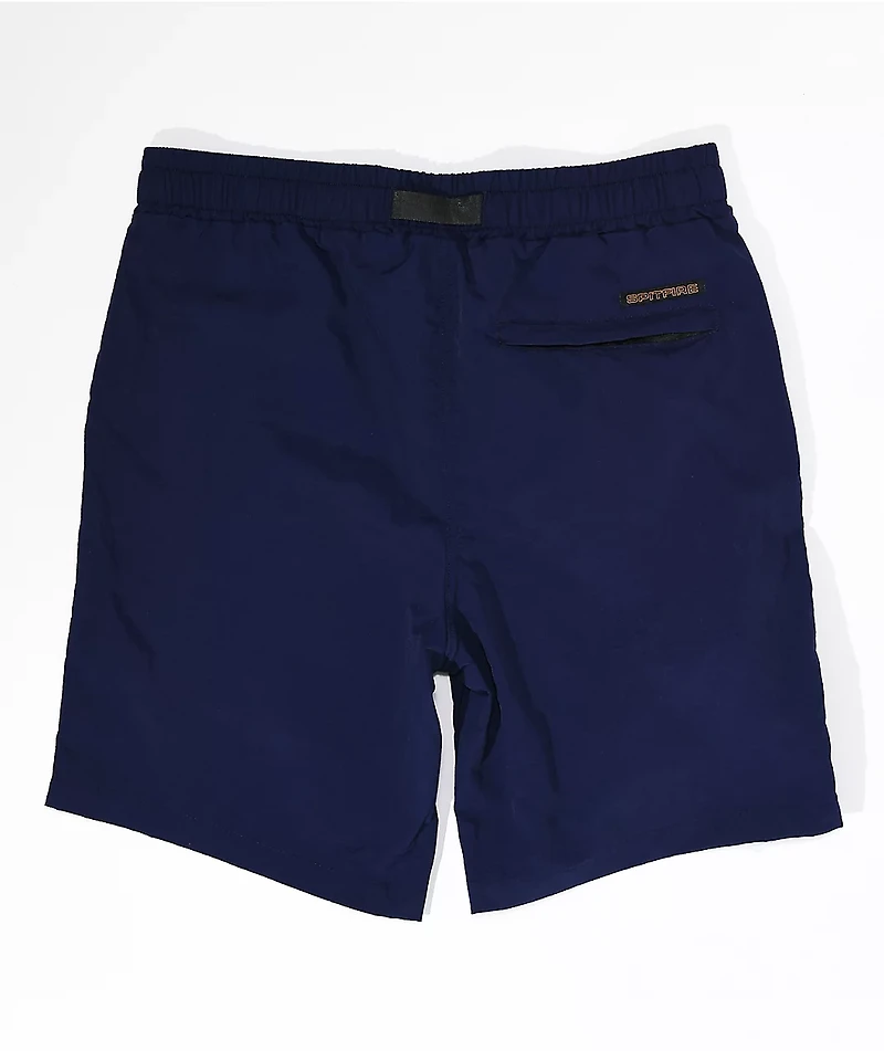 Spitfire Bighead Circle Navy Shorts