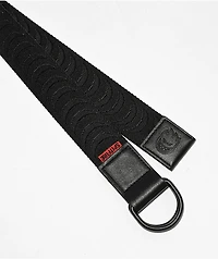Spitfire Bighead Crescent Black D-Ring Belt
