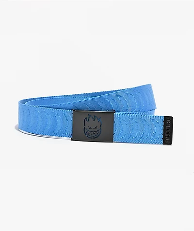 Spitfire Bighead Crescent Blue Web Belt