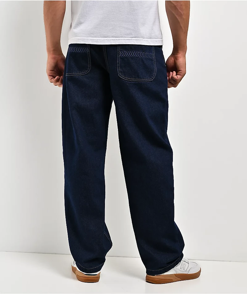 Spitfire Bighead Dark Blue Wash Loose Fit Jeans