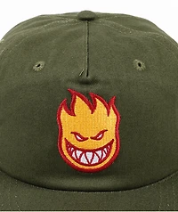 Spitfire Bighead Dark Green Snapback Hat