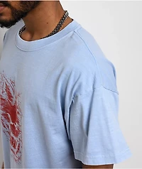 Spitfire Bighead Digidistort Blue T-Shirt