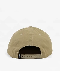 Spitfire Bighead Fill Tan Snapback Hat