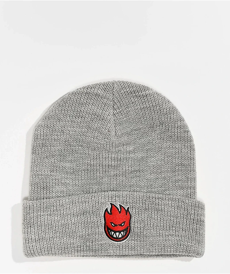 Spitfire Bighead Heather Grey Beanie