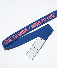 Spitfire Bighead LTB Blue Web Belt