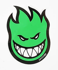 Spitfire Bighead Medium Green Sticker