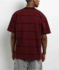 Spitfire Bighead Stripe Red Knit T-Shirt