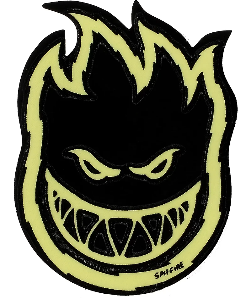 Spitfire Bolts Black Sticker