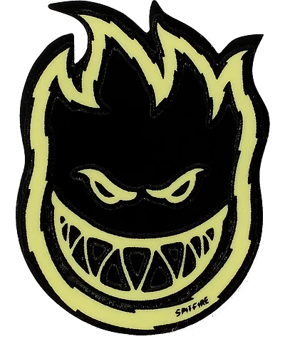 Spitfire Bolts Black Sticker