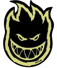 Spitfire Bolts Black Sticker