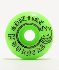 Spitfire Burners Green 52mm 99a Skateboard Wheels