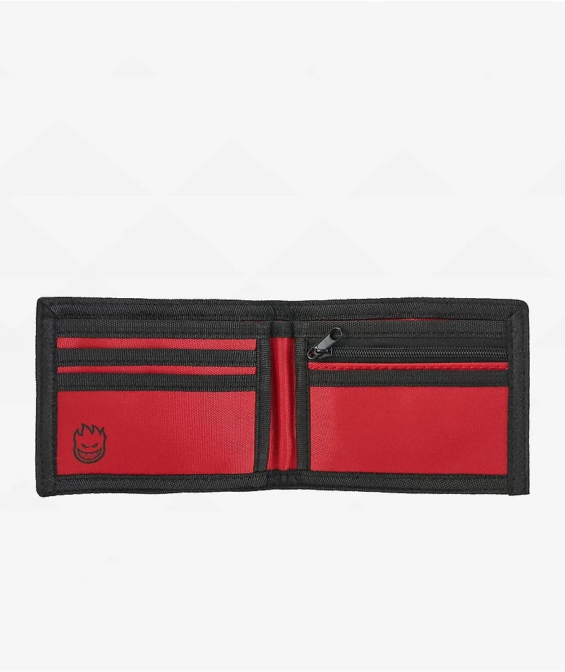 Spitfire Burnout Black Bifold Wallet