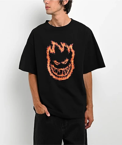 Spitfire Charred Remains Black T-Shirt