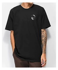 Spitfire Checkered Swirl Black T-Shirt