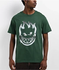 Spitfire Chrome Bighead Green T-Shirt