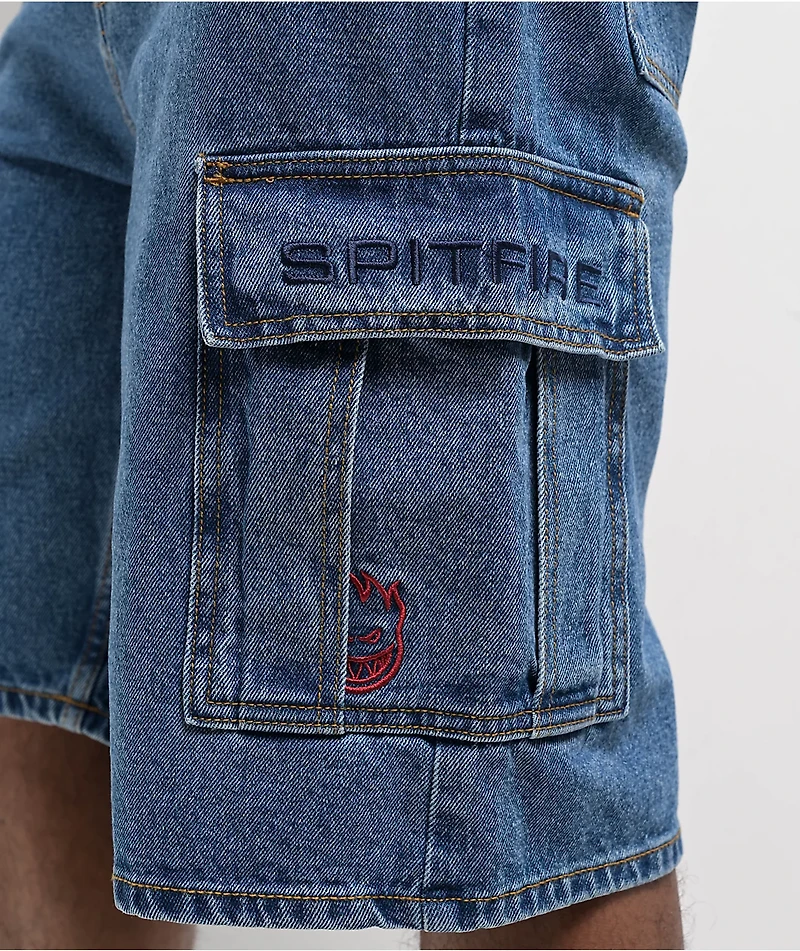 Spitfire Classic '87 Light Stone Wash Cargo Shorts
