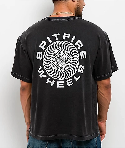 Spitfire Classic '87 Swirl Black T-Shirt