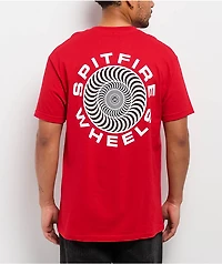 Spitfire Classic '87 Swirl Red T-Shirt