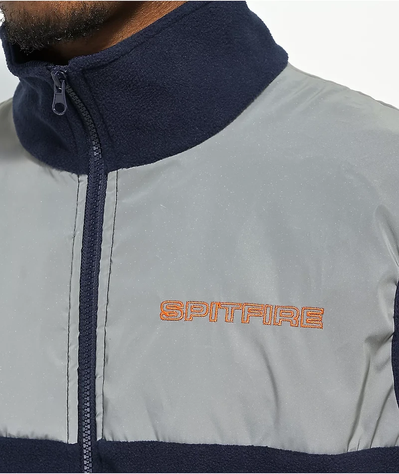 Spitfire Classic 87 Navy & Grey Fleece Vest
