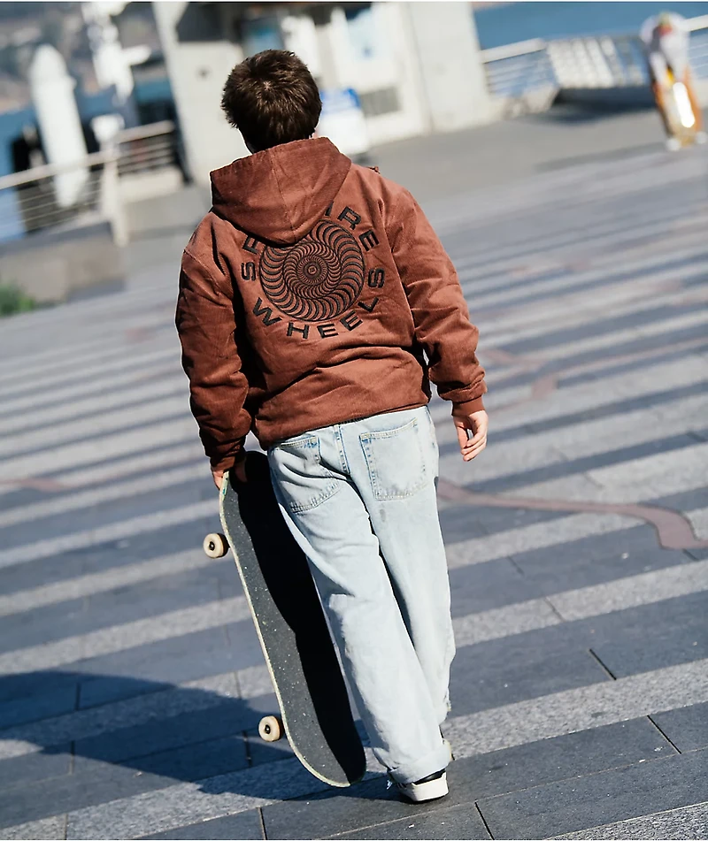 Spitfire Classic 87 Swirl Brown Corduroy Jacket