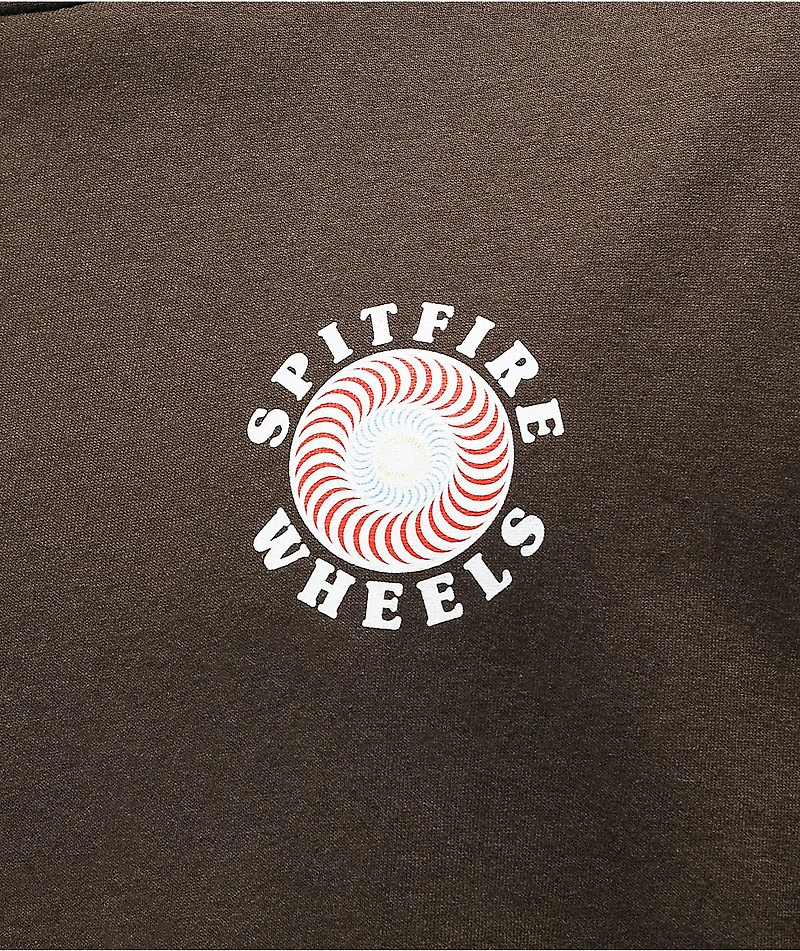 Spitfire Classic Fill Brown T-Shirt
