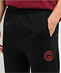 Spitfire Classic Overlay Black Sweatpants
